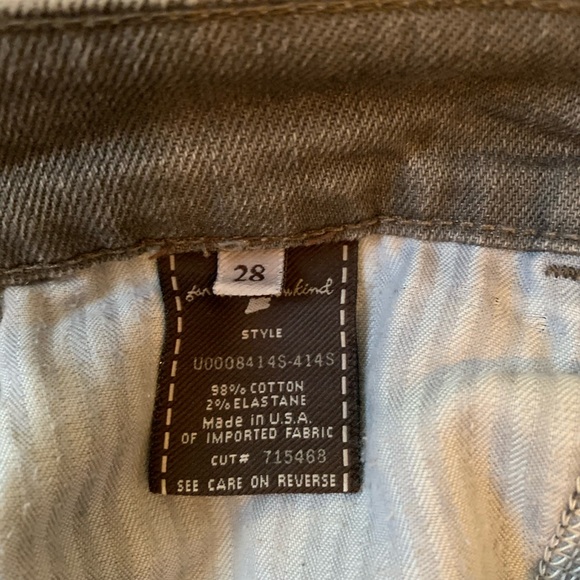 7 for all mankind grey skinnies - Picture 4 of 8